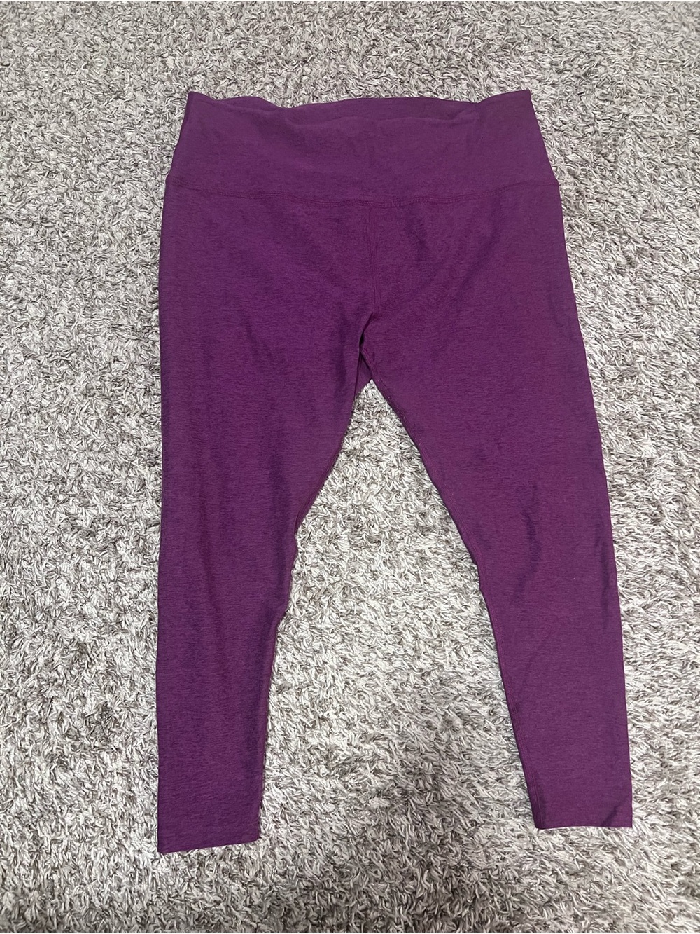 Beyond Yoga Women’s Purple Spacedye Leggings